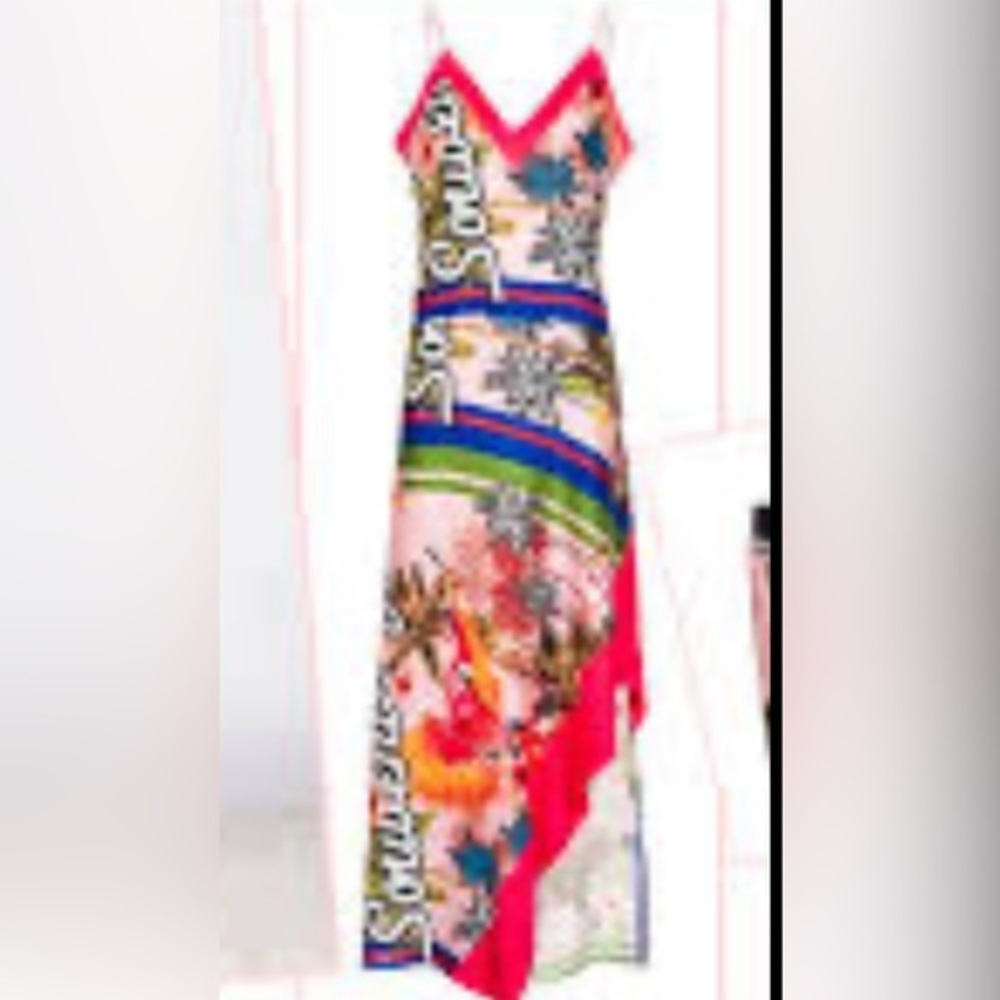 Pinko Rare Tropical Print Dress in size 4